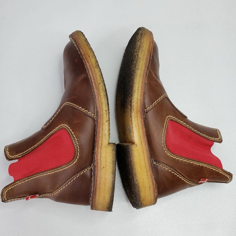 Duckfeet Roskilde Chelsea Boot Women's EU 38 Brown Leather Ankle Bootie. - Picture 7 of 11